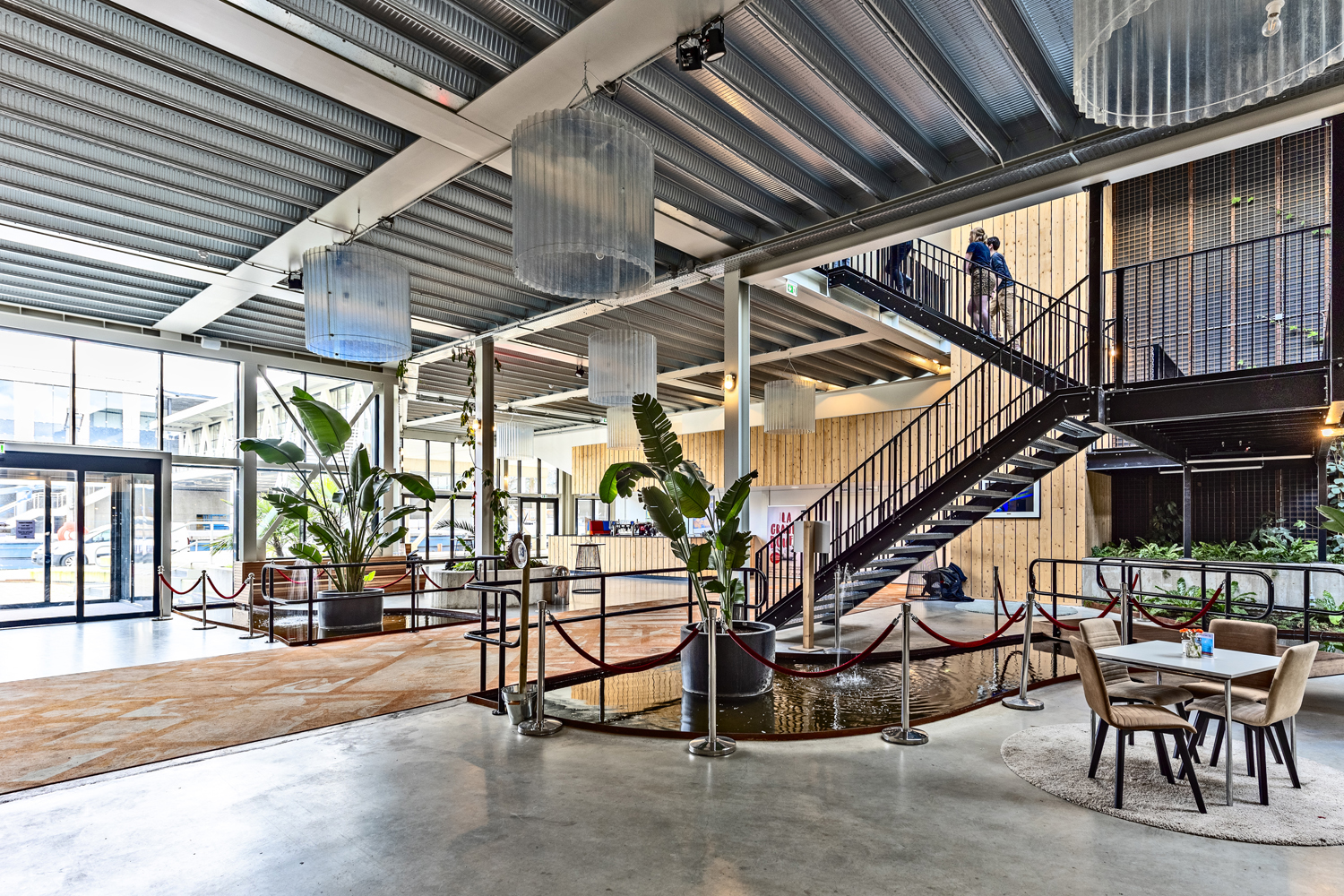 Blauwe Kei trap